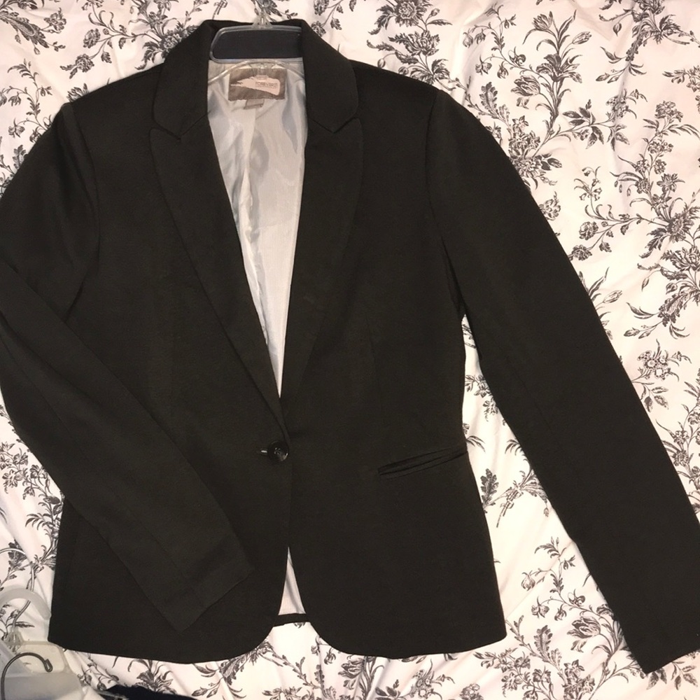 Forever 21 Forest Green Blazer